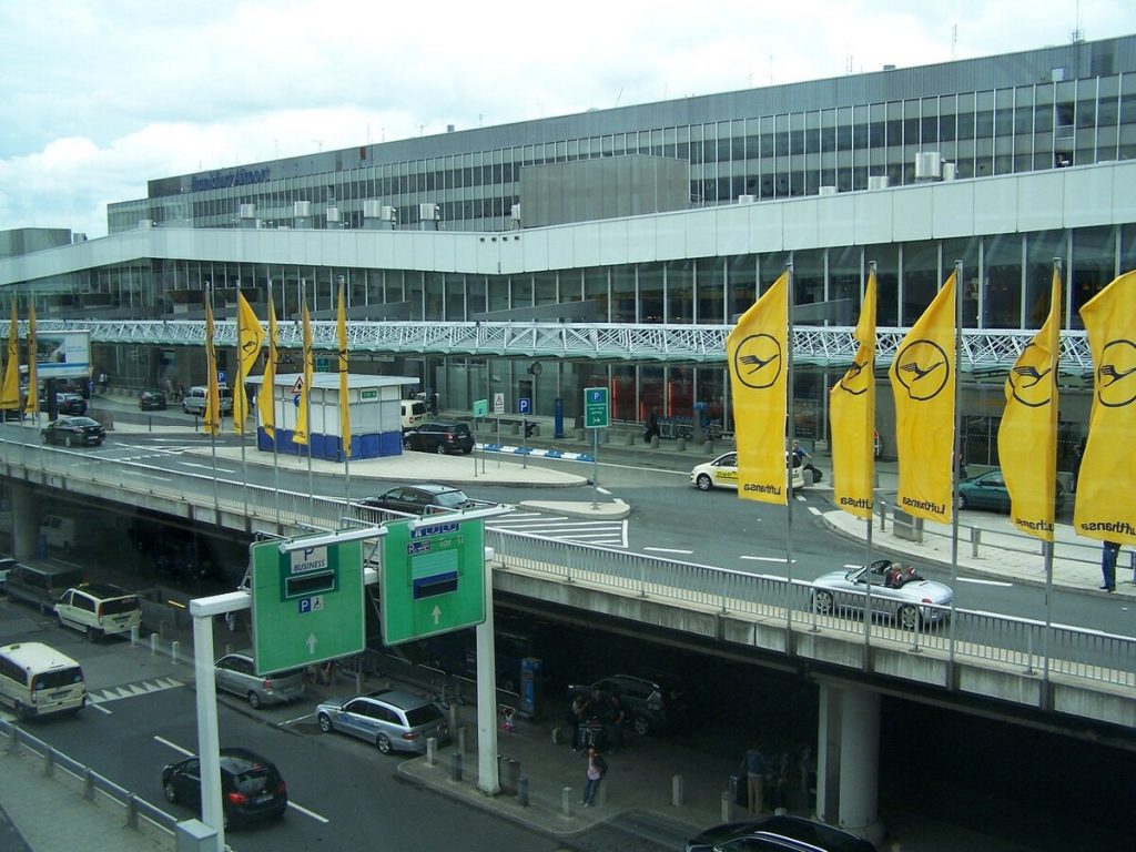frankfurt flughafen, terminal 1, landside